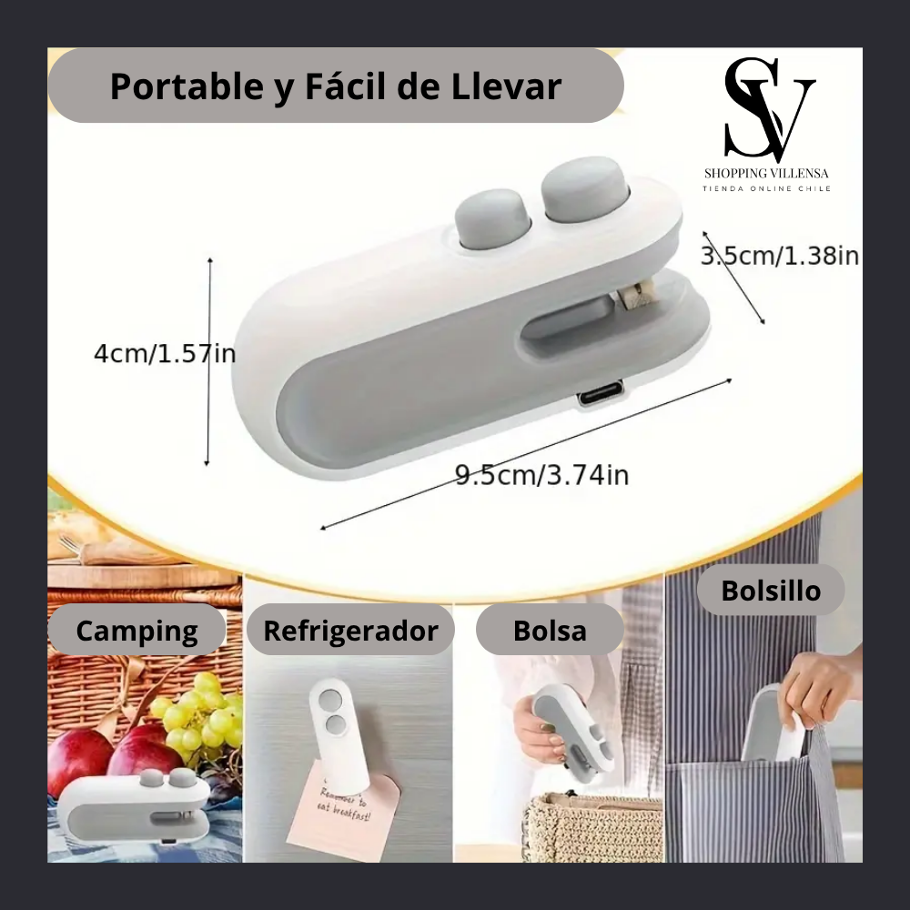 ⭐SellaFácil™-Mini Sellador de Bolsas