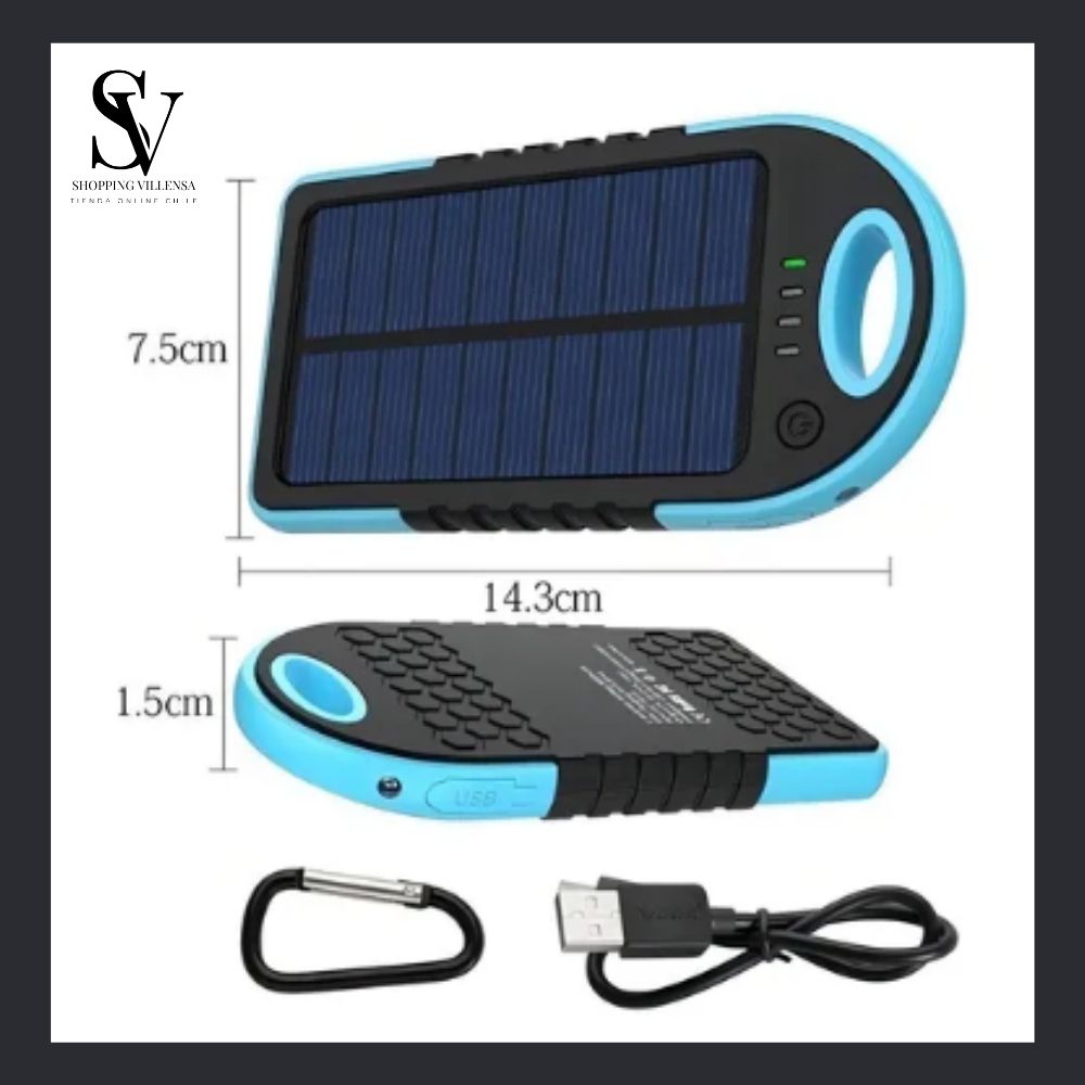 Power Bank- Cargador Solar