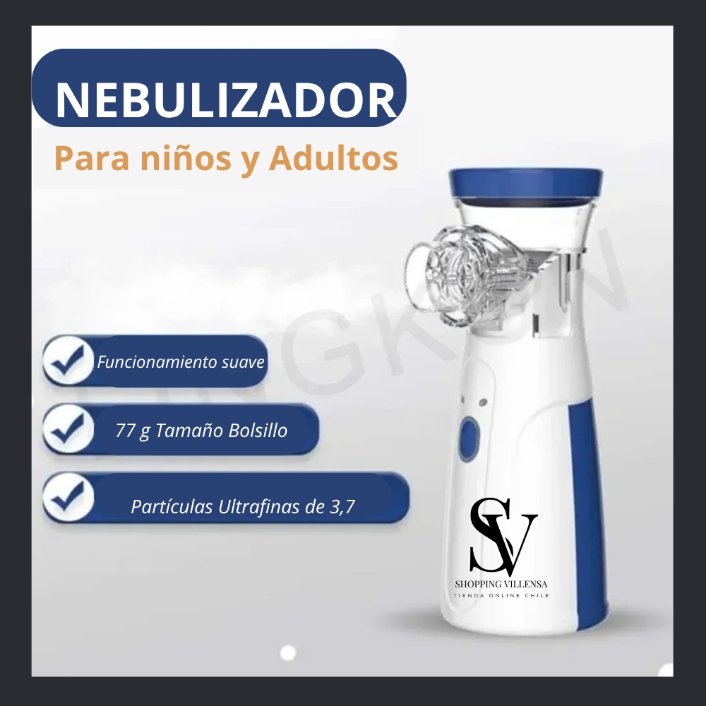 Nebulisafe™ - Nebulizador Portátil para Niños y Adultos