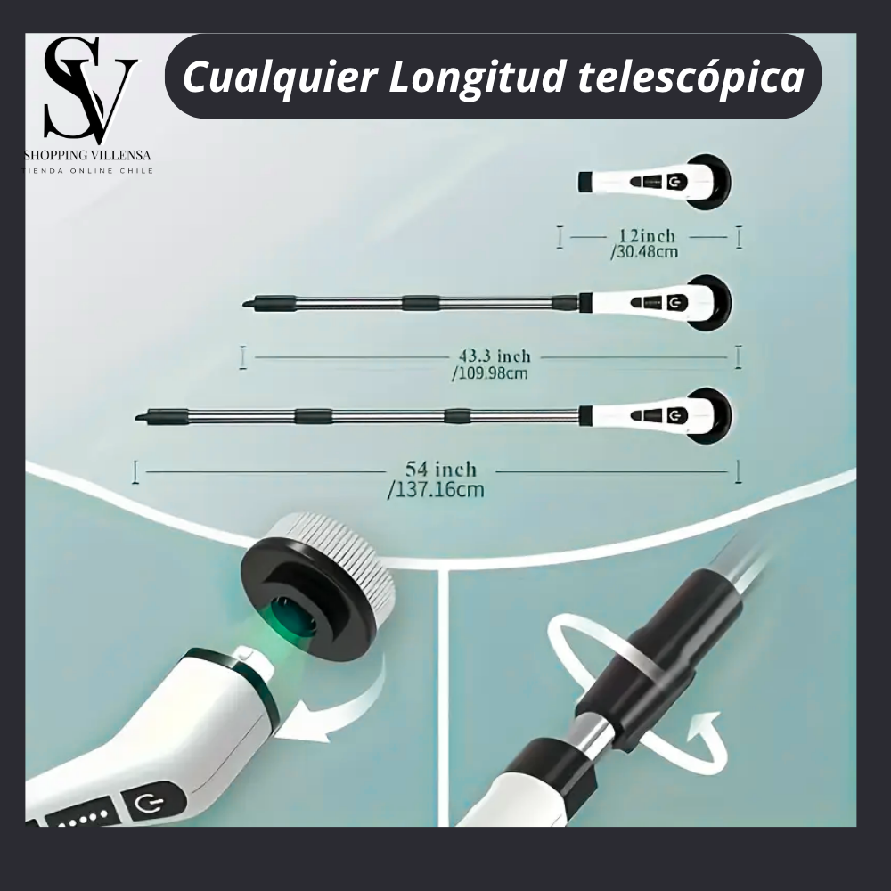 TurboClean 360™- Limpiador eléctrico