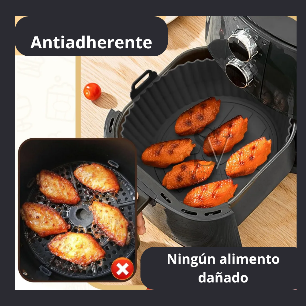 EcoFry™- Moldes de Silicona Air Fryer🍽️