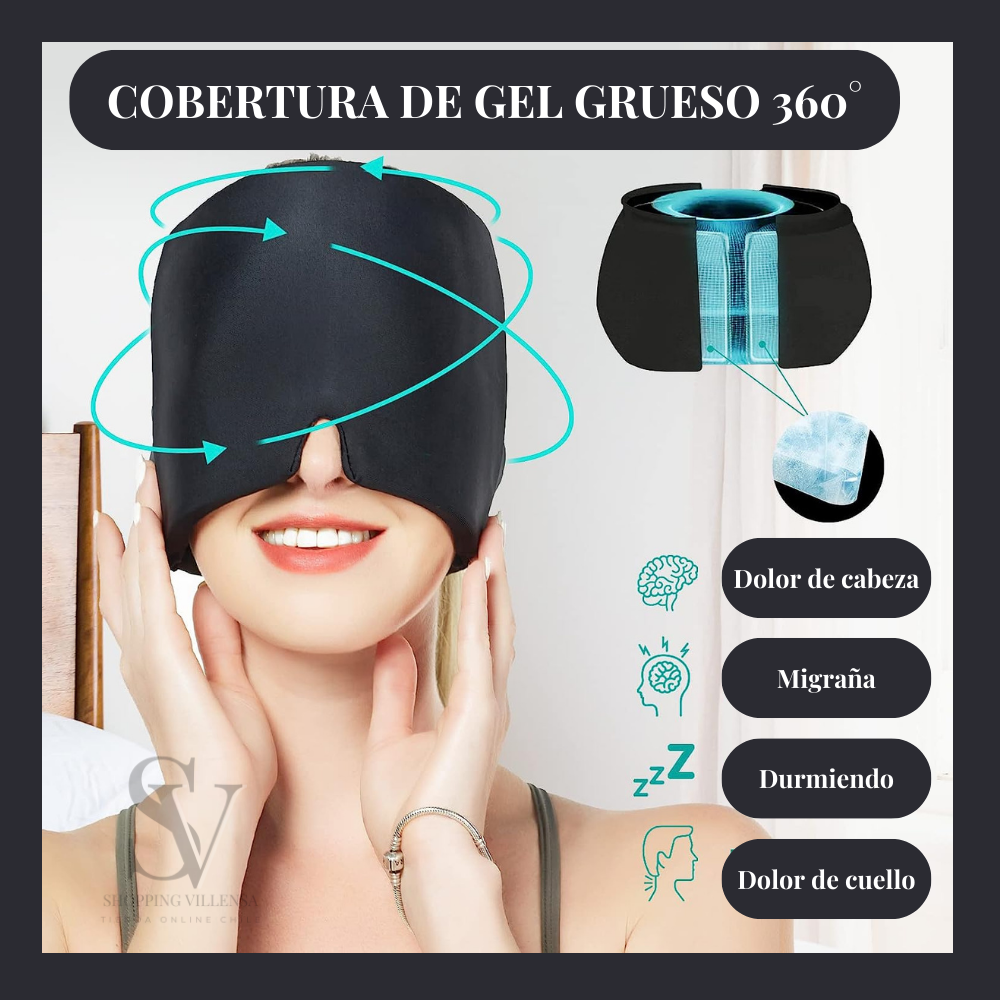 🔥MigraStop™- Gorro Gel para Aliviar Migraña