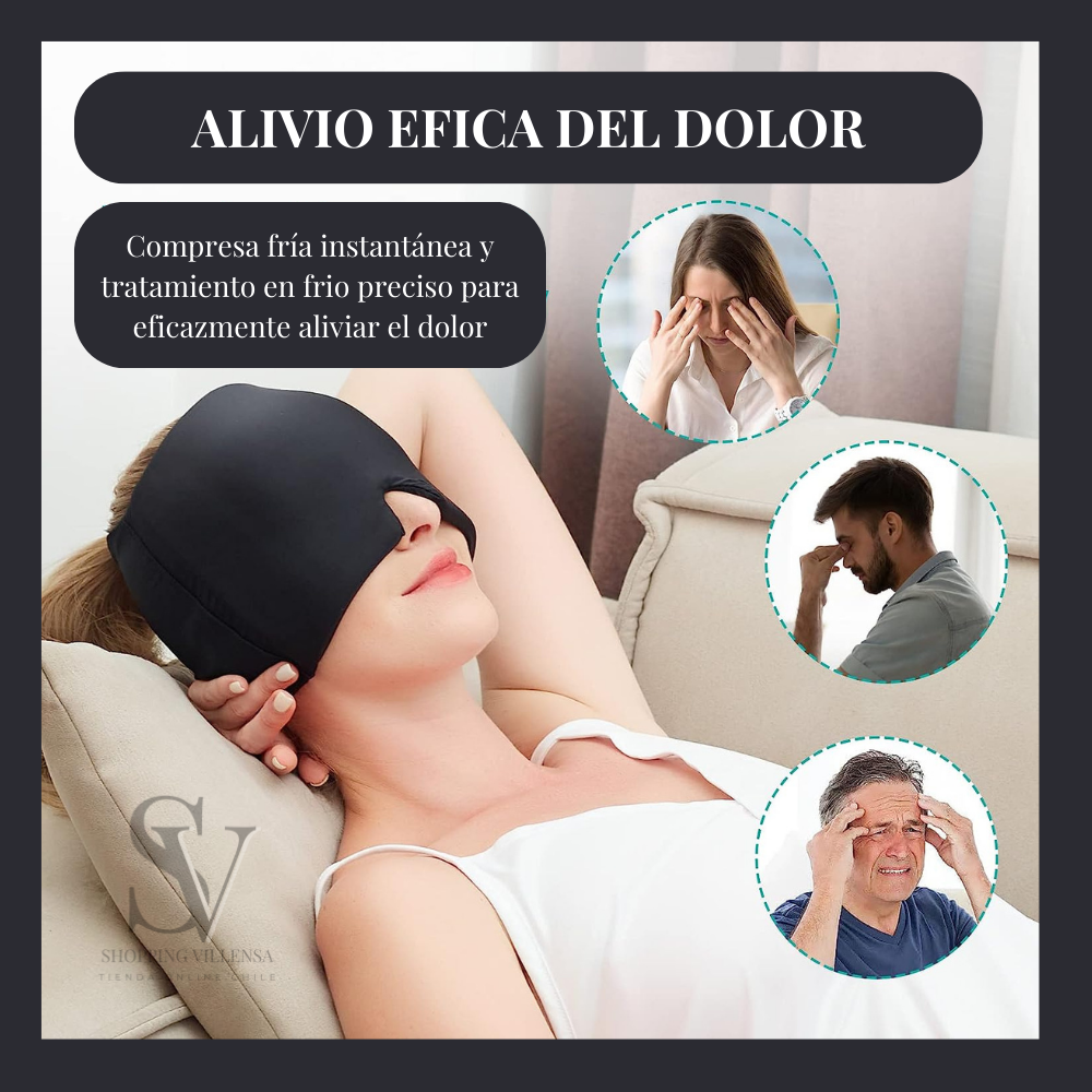 🔥MigraStop™- Gorro Gel para Aliviar Migraña