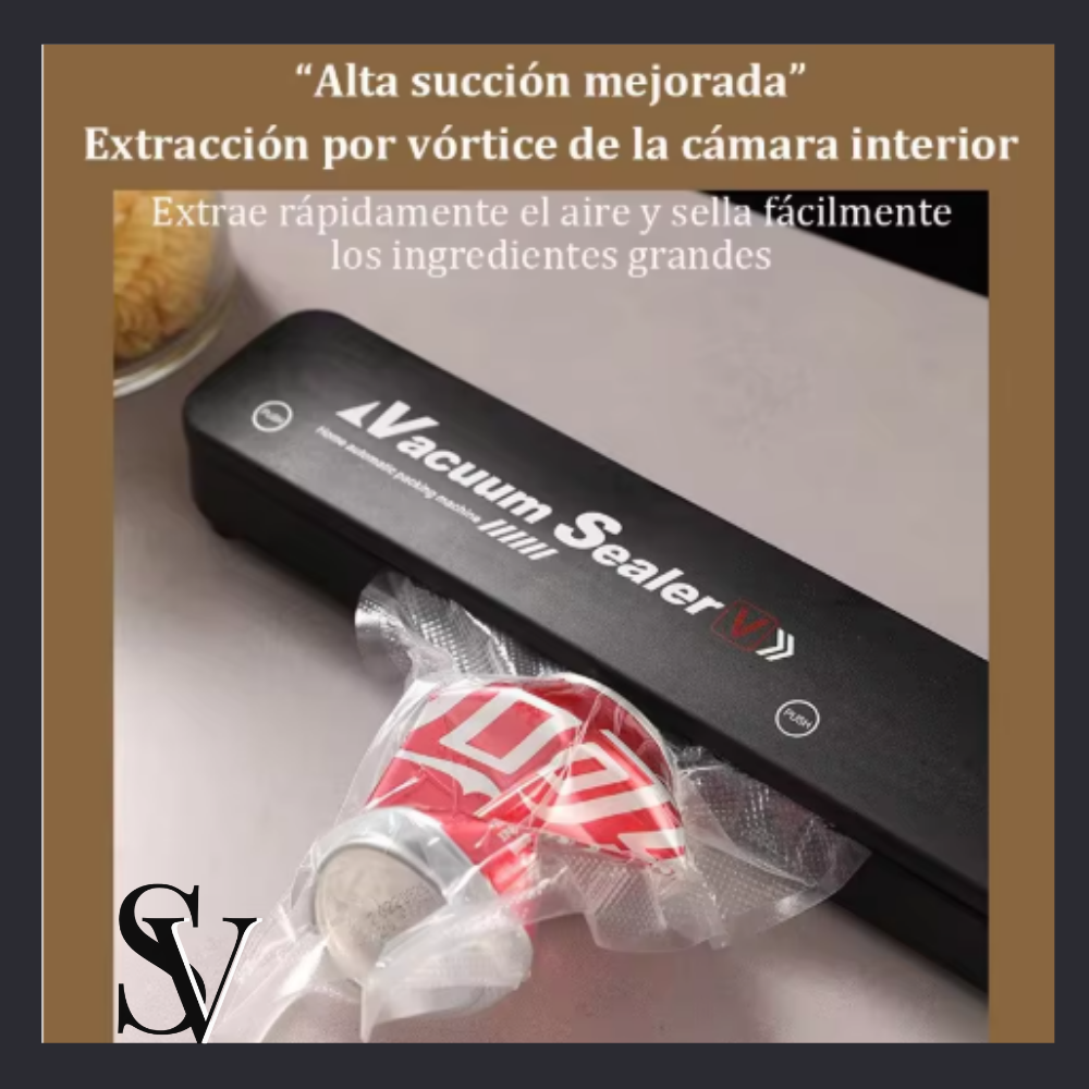 CurlerPro™- Selladora al Vacío+ 10 bolsas iniciales de 15x25 cm GRATIS.