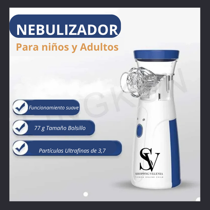 Nebulisafe™ - Nebulizador Portátil para Niños y Adultos