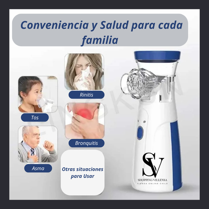 Nebulisafe™ - Nebulizador Portátil para Niños y Adultos