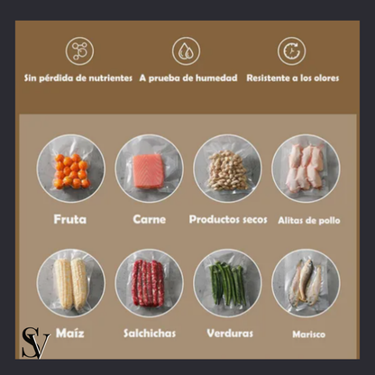 CurlerPro™- Selladora al Vacío+ 10 bolsas iniciales de 15x25 cm GRATIS.