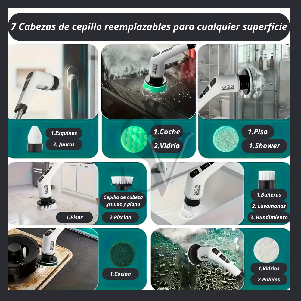 TurboClean 360™- Limpiador eléctrico
