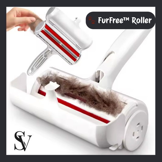 🐾 FurFree™ Roller – Rodillo reutilizable para quitar el pelo de mascotas