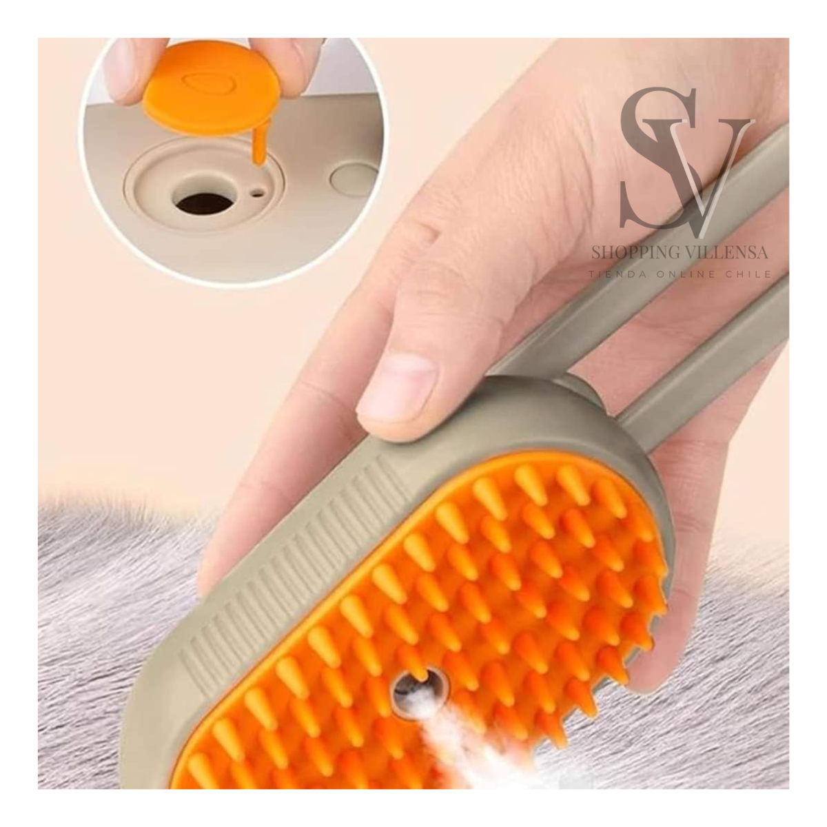 Komypets™- Cepillo Para Mascotas a Vapor
