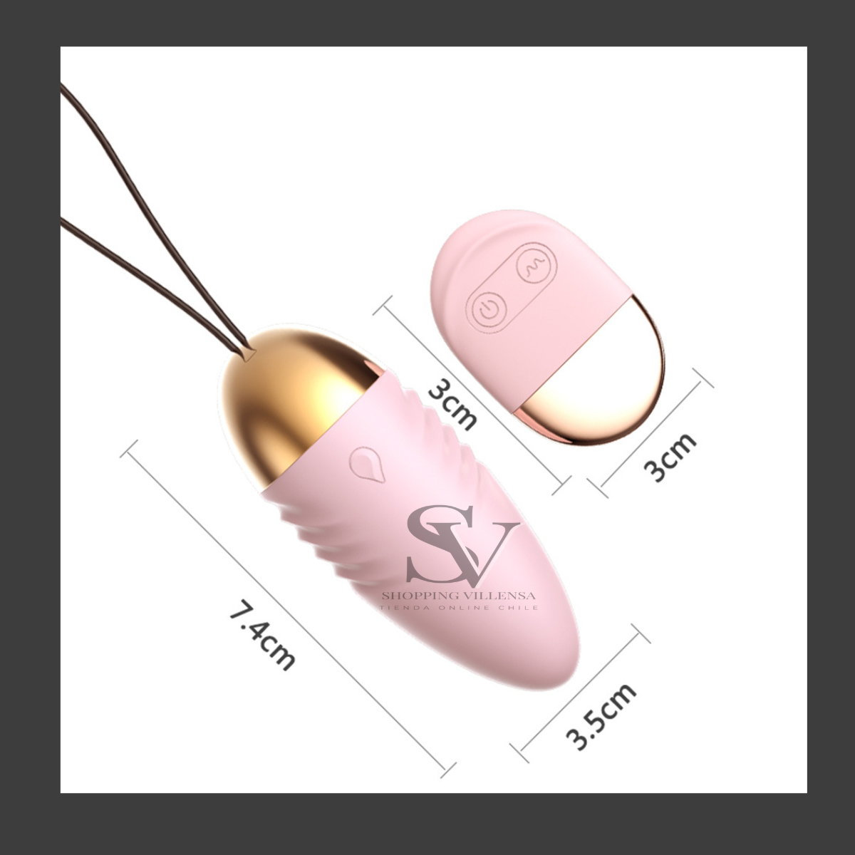 Silisex™-Vibrador de Silicona Portátil.